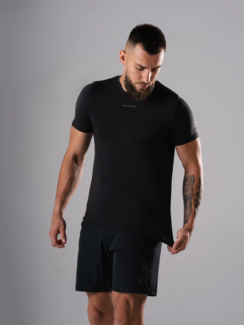 Flex Train T-Shirt | Schwarz