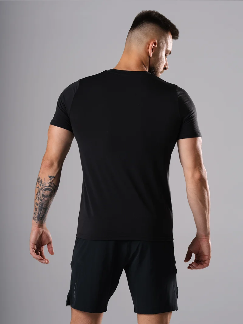 Flex Train T-Shirt | Schwarz