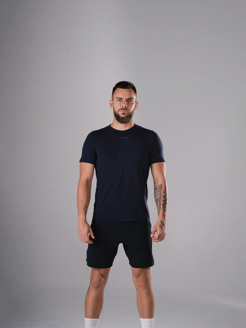 Flex Train T-Shirt | Dark Navy