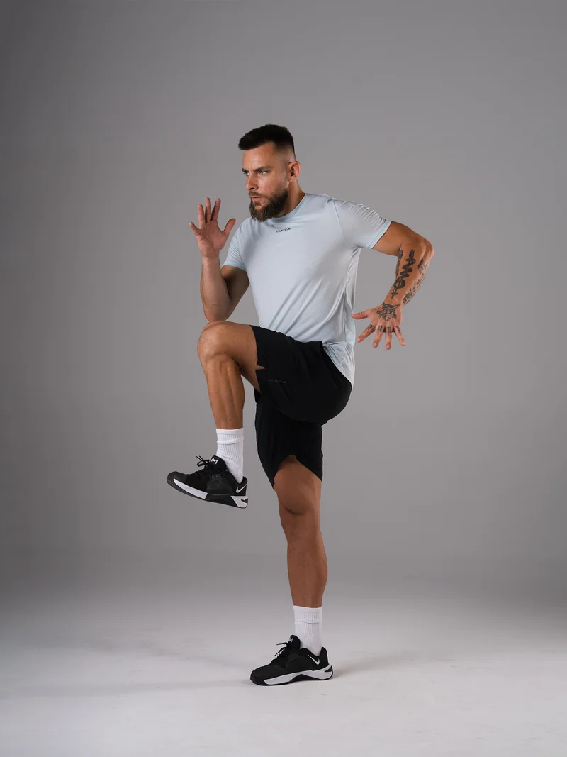 Flex Train T-Shirt | Ice Blue