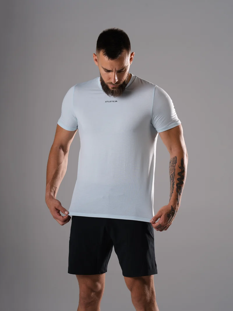 Flex Train T-Shirt | Ice Blue