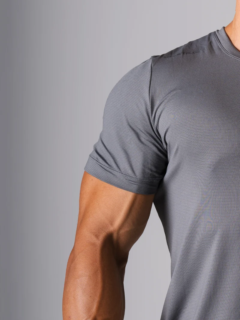 Hard Lift T-Shirt | CastleRock Grey