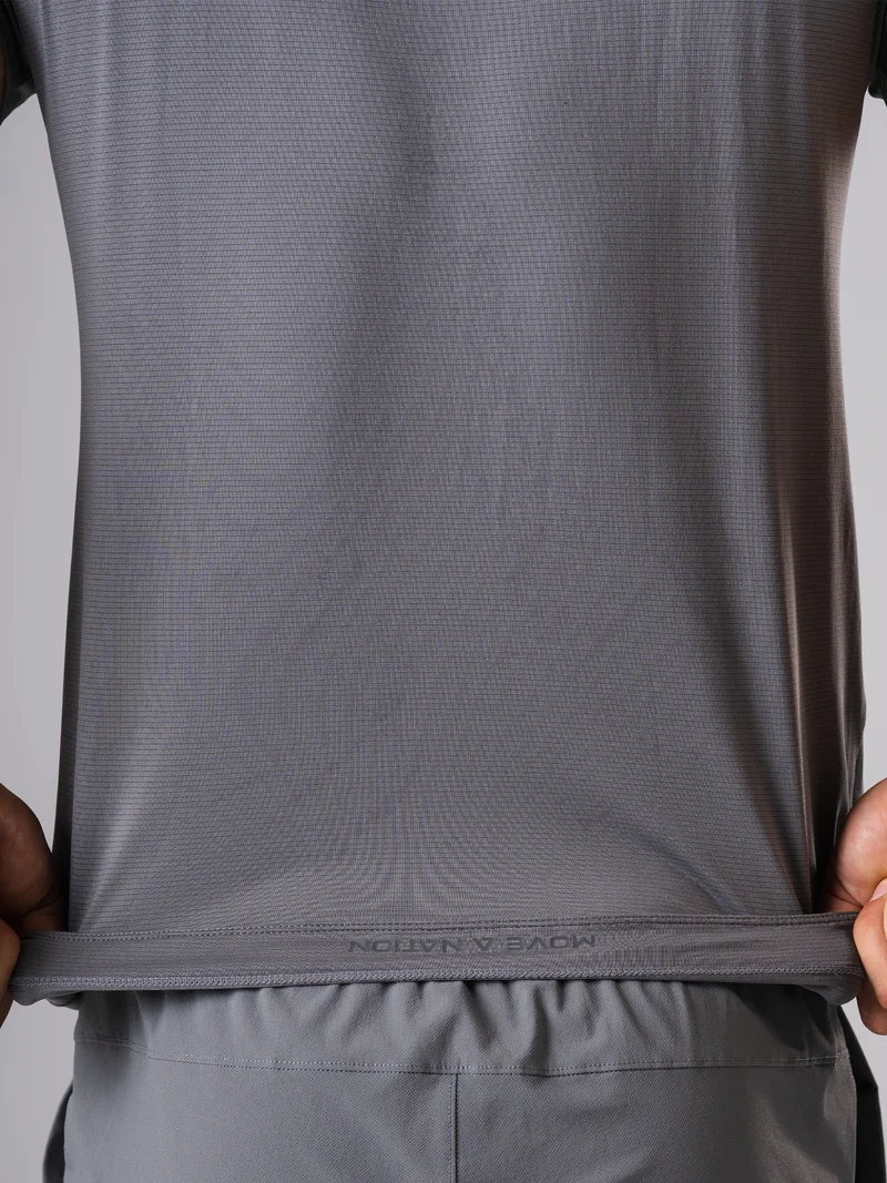 Hard Lift T-Shirt | CastleRock Grey