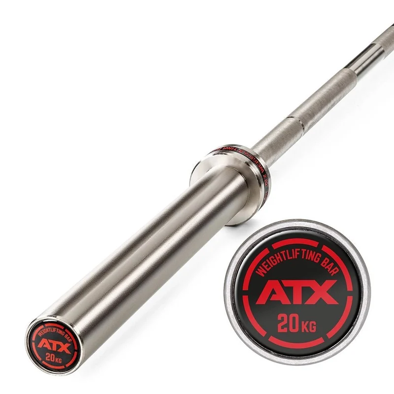 ATX® Weightlifting Bar 220 cm x 50 mm - Chrom