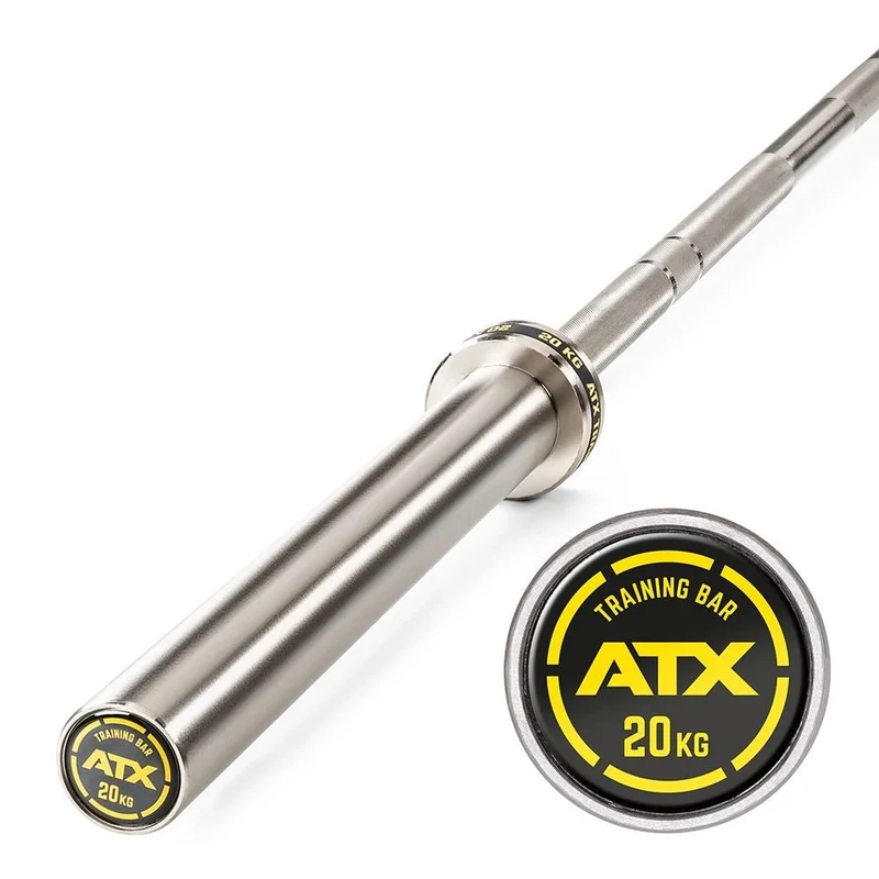ATX® Olympic Hybrid Training Bar 220 cm x 50 mm - Chrom