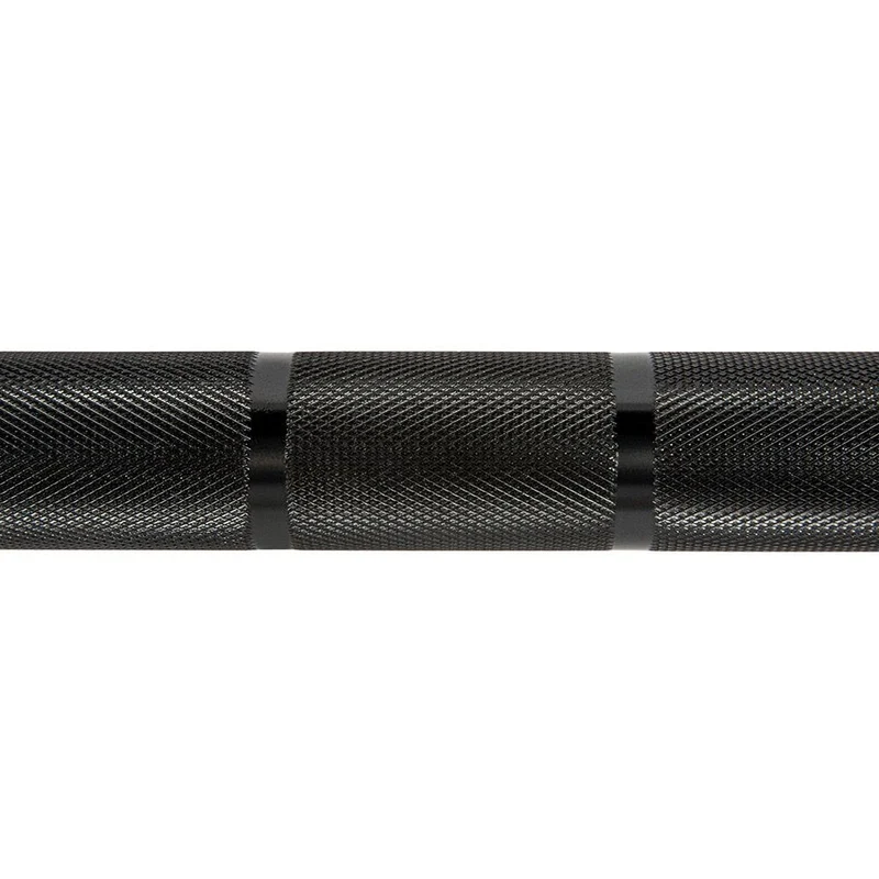 ATX® Olympic Hybrid Training Bar 220 cm x 50 mm - Black Oxid / Chrom