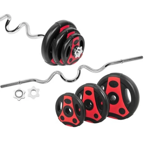 K-Grip. 25 Kg Super SZ-Hantel Set Hanteln Hantelscheiben