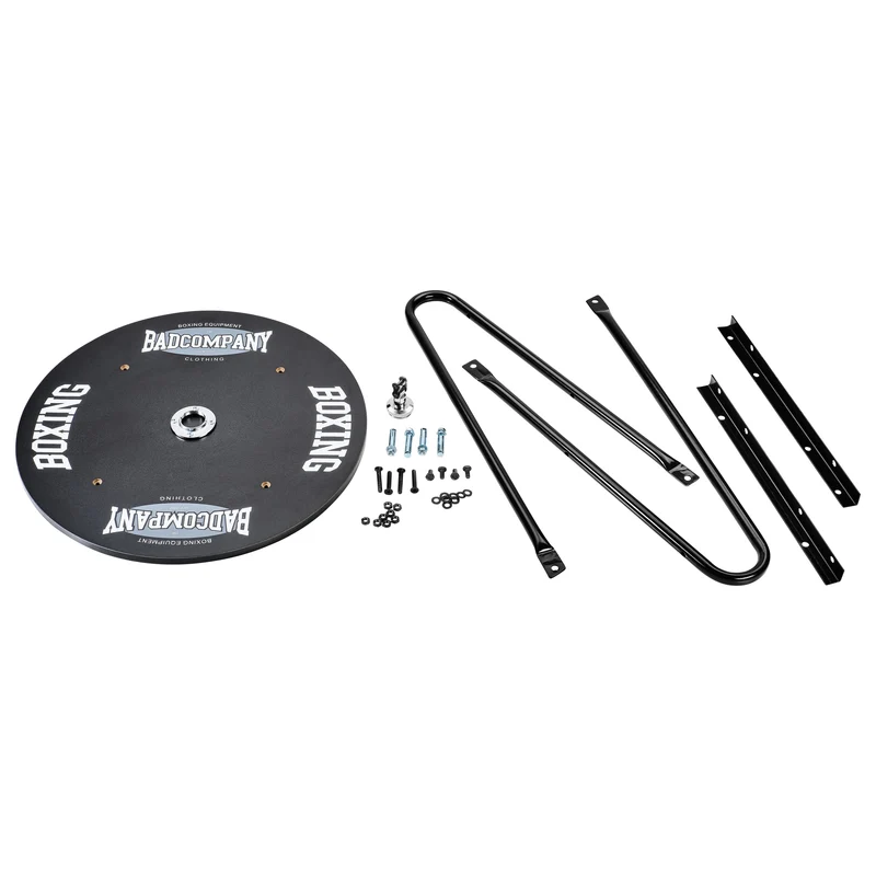 Speedball Plattform mit Leder Boxbirne schwarz medium zur Wandmontage I BCA-130