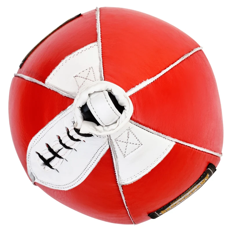 Speedball Plattform mit Leder Boxbirne rot medium zur Wandmontage I BCA-130