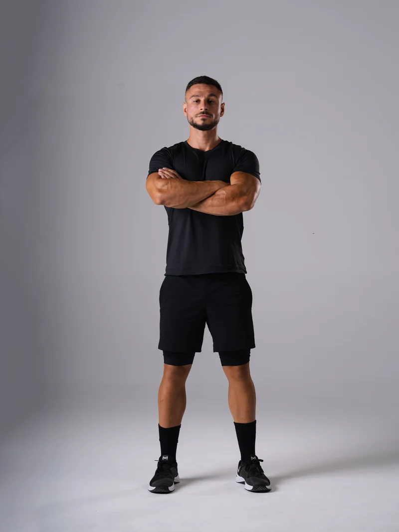 Hard Lift T-Shirt | Schwarz