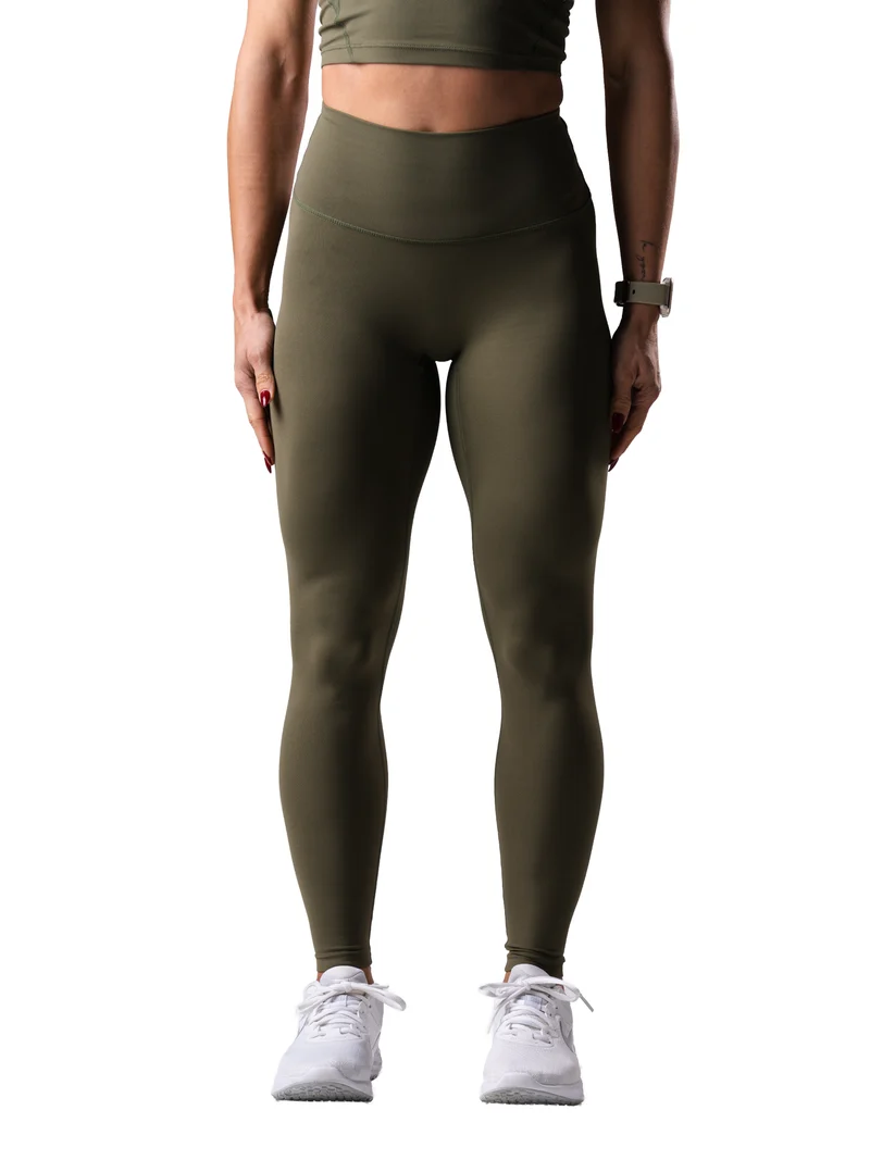 Power Form Tights | Olive Night
