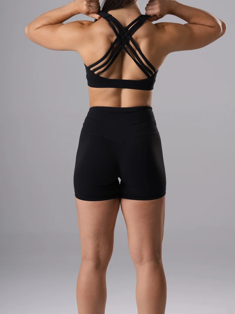 Power Form Short Tights | Schwarz