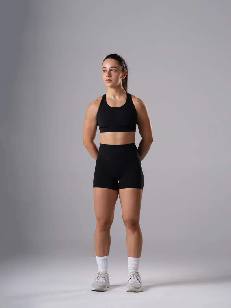 Power Form Short Tights | Schwarz