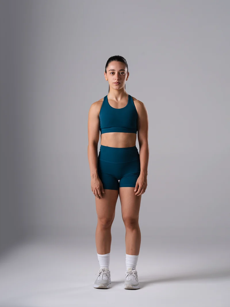 Power Form Sports Bra | Blue Lagoon