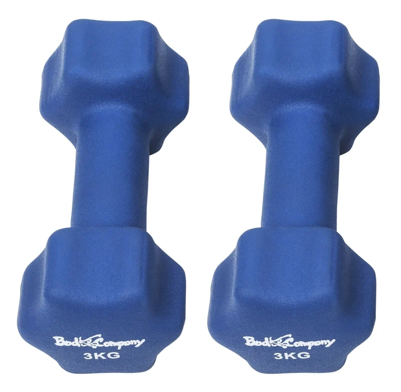 29Kg (2x2.5, 2x3, 2x4, 2x5) Neopren Gymnastik Hanteln
