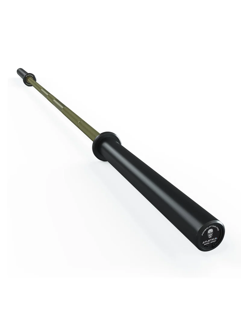 Langhantel Set | Beta Powerlifting | 190kg Color Bumper | Military Green