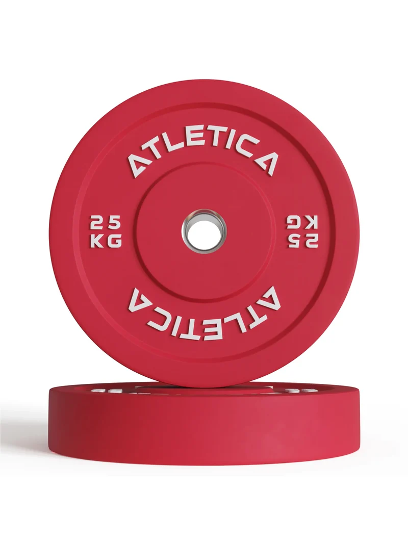 Langhantel Set | Beta Powerlifting | 190kg Color Bumper | Military Green