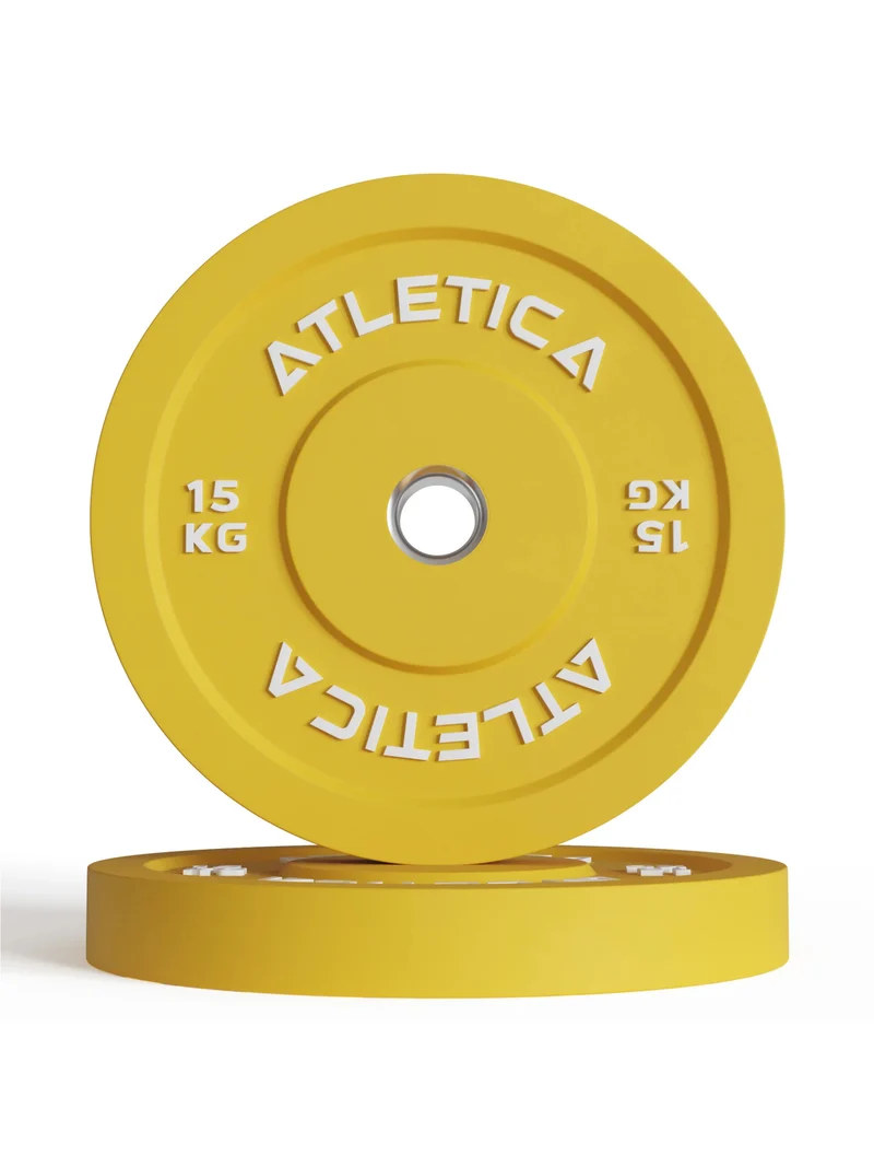 Langhantel Set | Beta Powerlifting | 190kg Color Bumper | Military Green