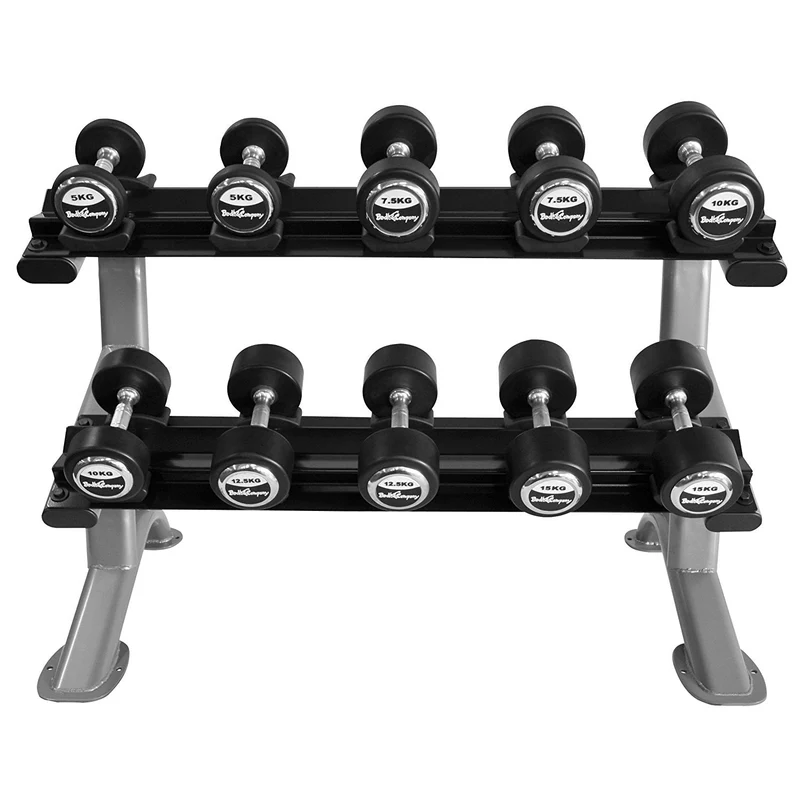 2-stufiges Kurzhantel Ablage-System für 5 Paare
