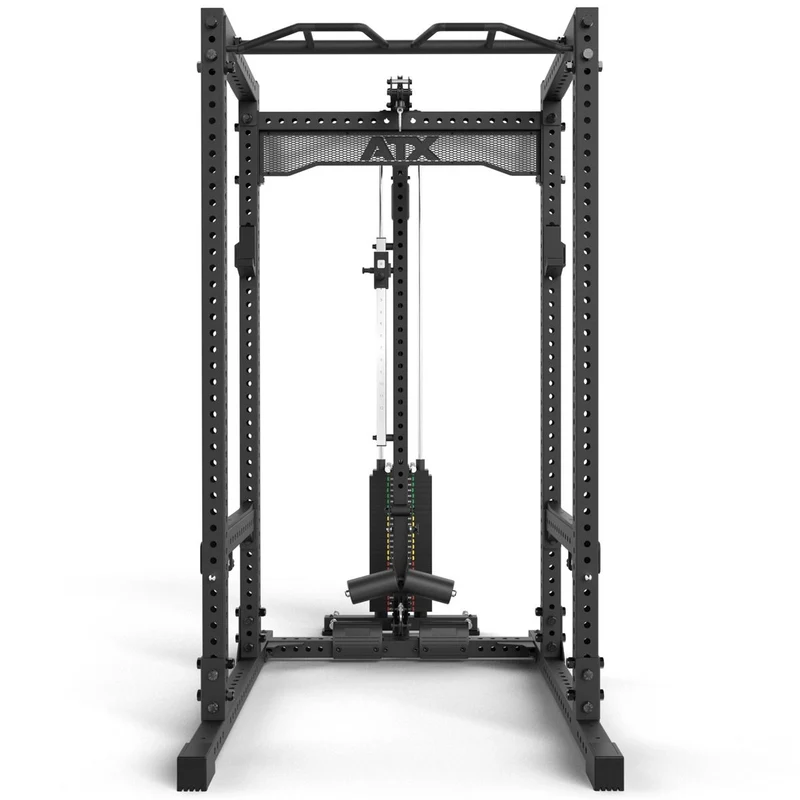ATX® Power Rack PRX-780 mit Latzug - 125 kg Steckgewichte