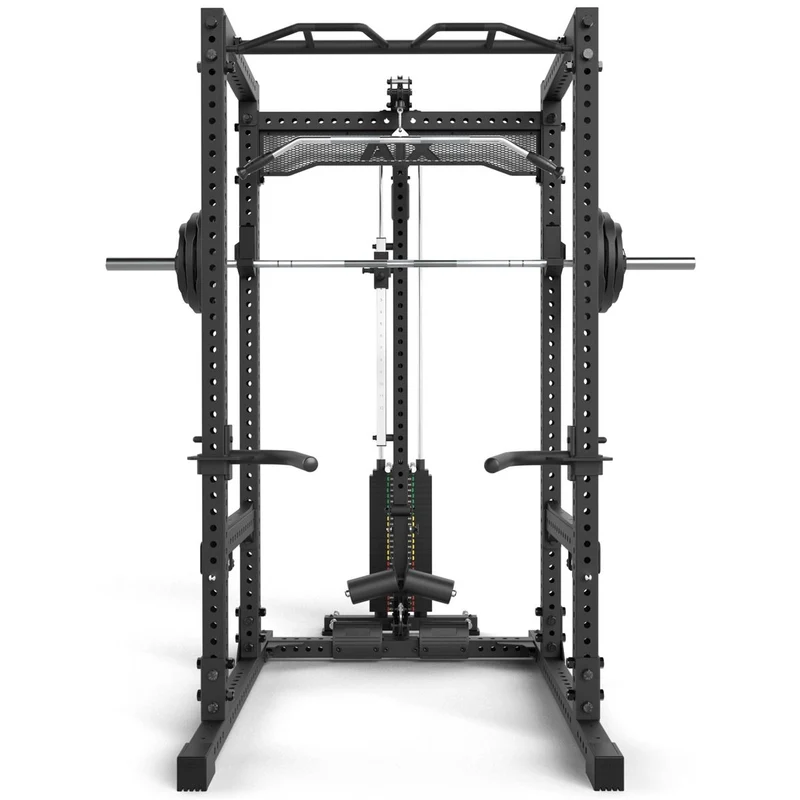 ATX® Power Rack PRX-780 mit Latzug - 125 kg Steckgewichte