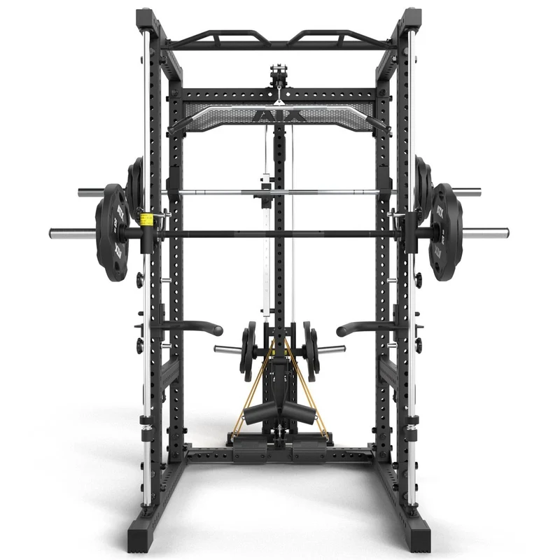 ATX® Power Rack Komplettsystem mit Latzug-Plate Load + Multipresse