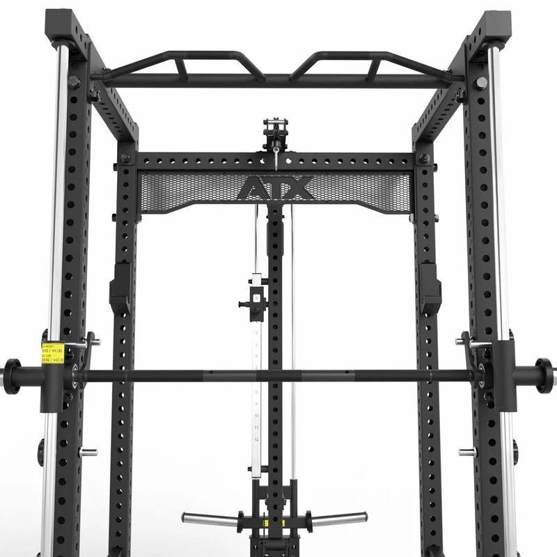 ATX® Power Rack Komplettsystem mit Latzug-Plate Load + Multipresse