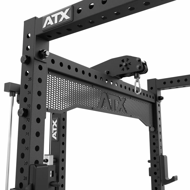 ATX® Power Rack Komplettsystem mit Latzug-Plate Load + Multipresse