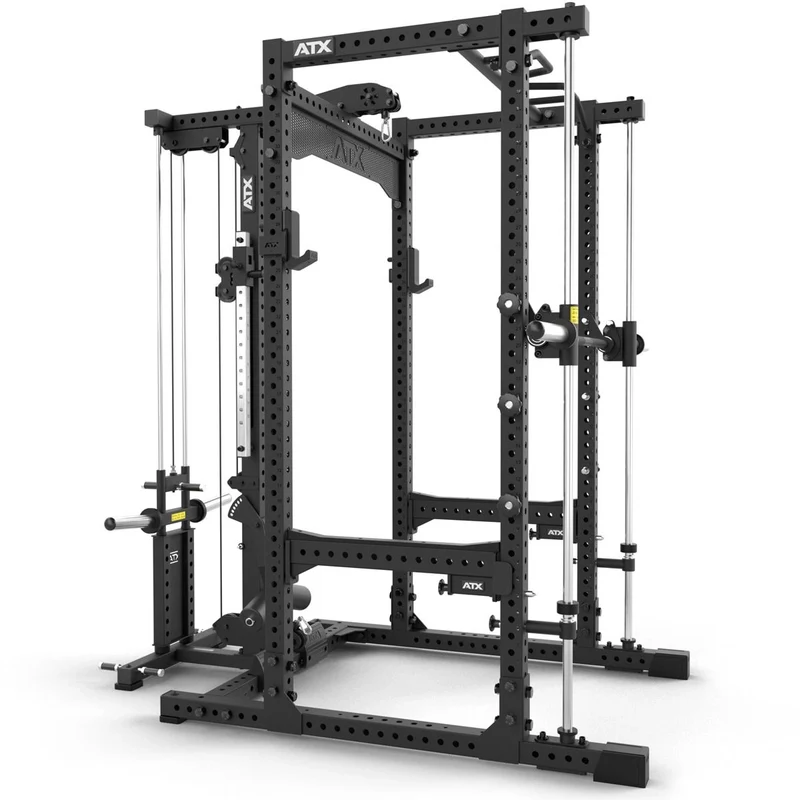 ATX® Power Rack Komplettsystem mit Latzug-Plate Load + Multipresse