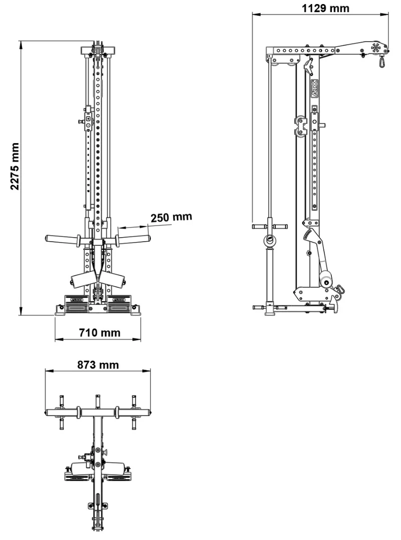 ATX® Latzugoption LTO-780 - Plate Load