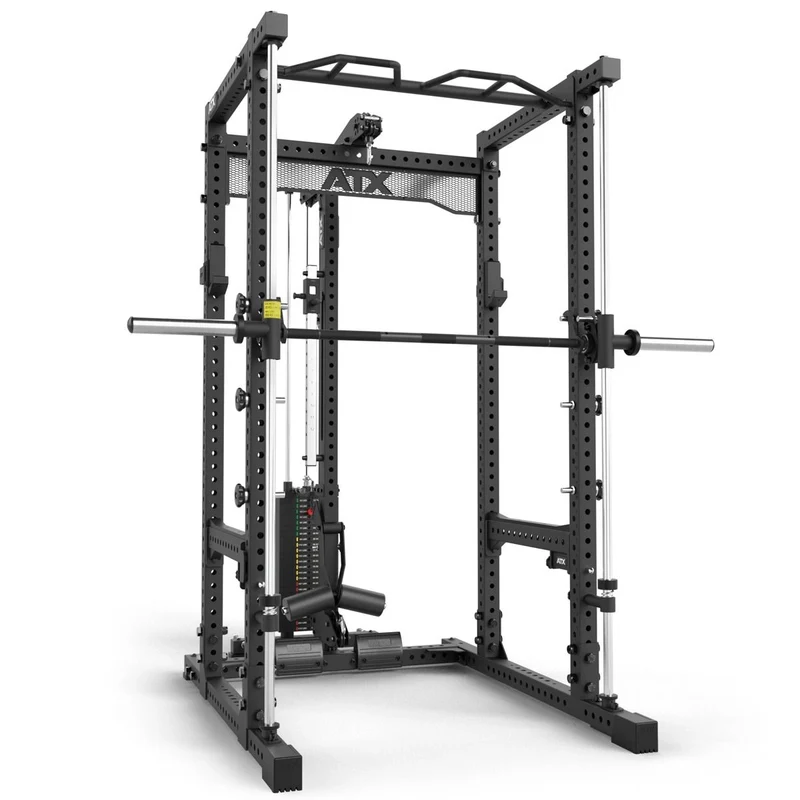 ATX® Power Rack 780 mit Latzug - Steckgewichte & Multipresse