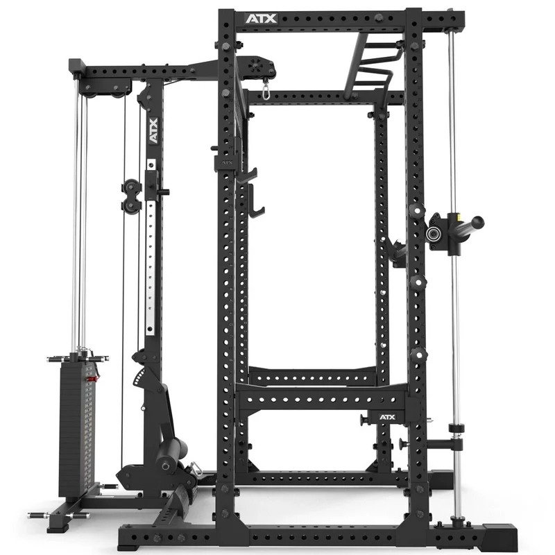 ATX® Power Rack 780 mit Latzug - Steckgewichte & Multipresse