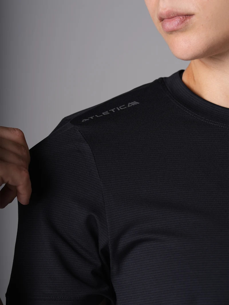 Power Lift Cropped T-Shirt | Schwarz