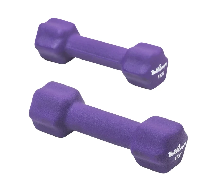 3Kg (2x0.5,2x1) Neopren Gymnastik Hanteln Gewichte Hantel-Set
