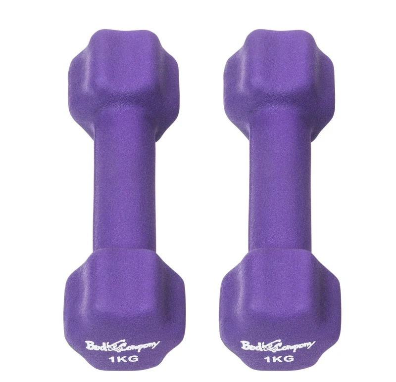 3Kg (2x0.5,2x1) Neopren Gymnastik Hanteln Gewichte Hantel-Set