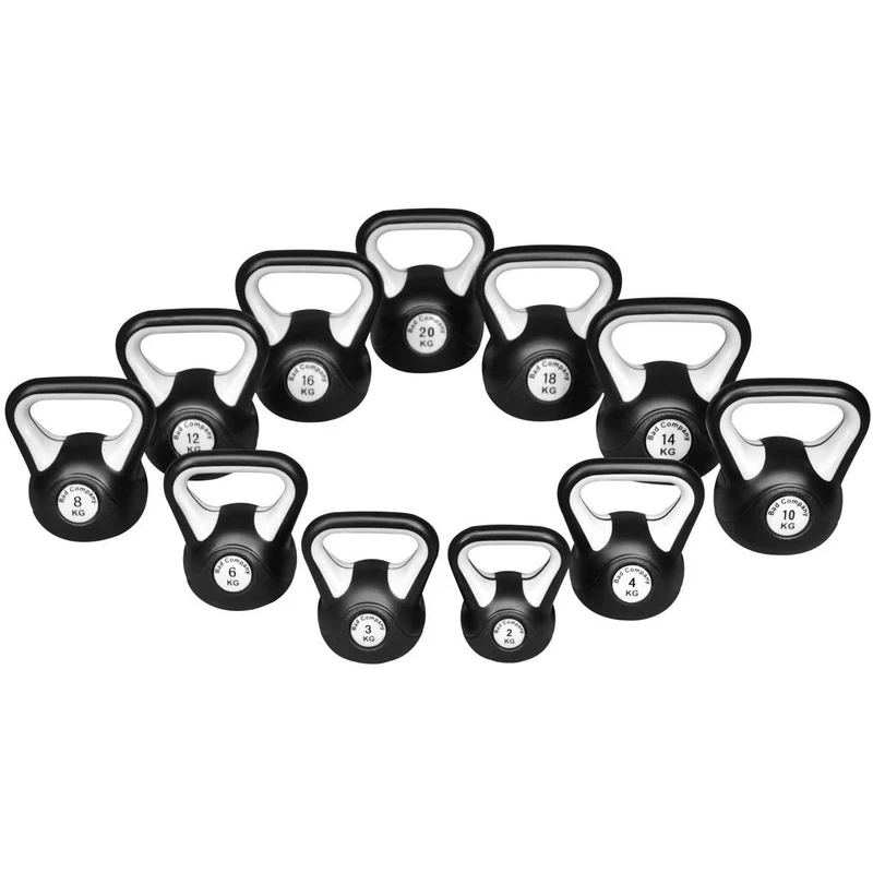 Kettlebell aus Kunststoff 18 kg