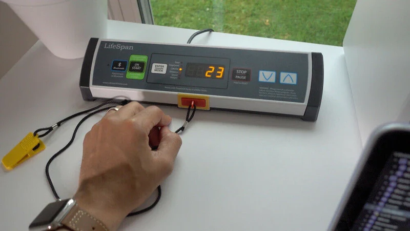 LifeSpan TR1200 Pro GlowUp Under Desk Treadmill with DT3-BT Console