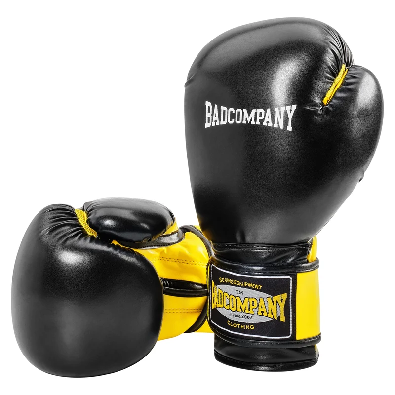 Boxhandschuhe aus Kunstleder mit Belüftungssystem