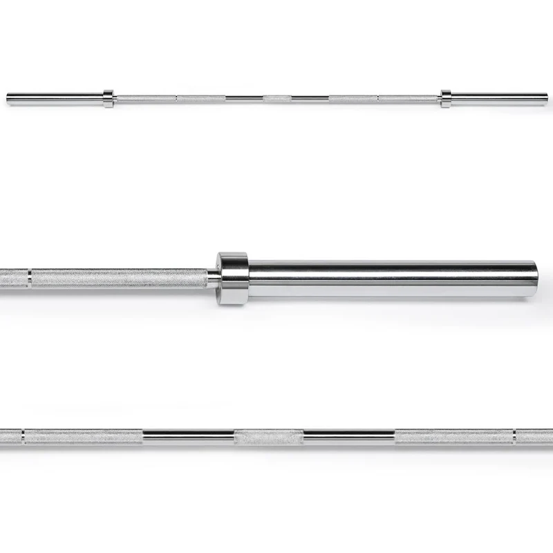 Langhantelstange 220 cm x 50 mm - 15 kg - Chrom - ECO Series