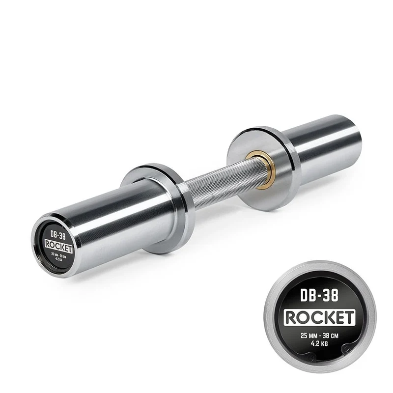 ATX® Kurzhantelstange Chrom 38 cm x 50 mm - Rocket Series