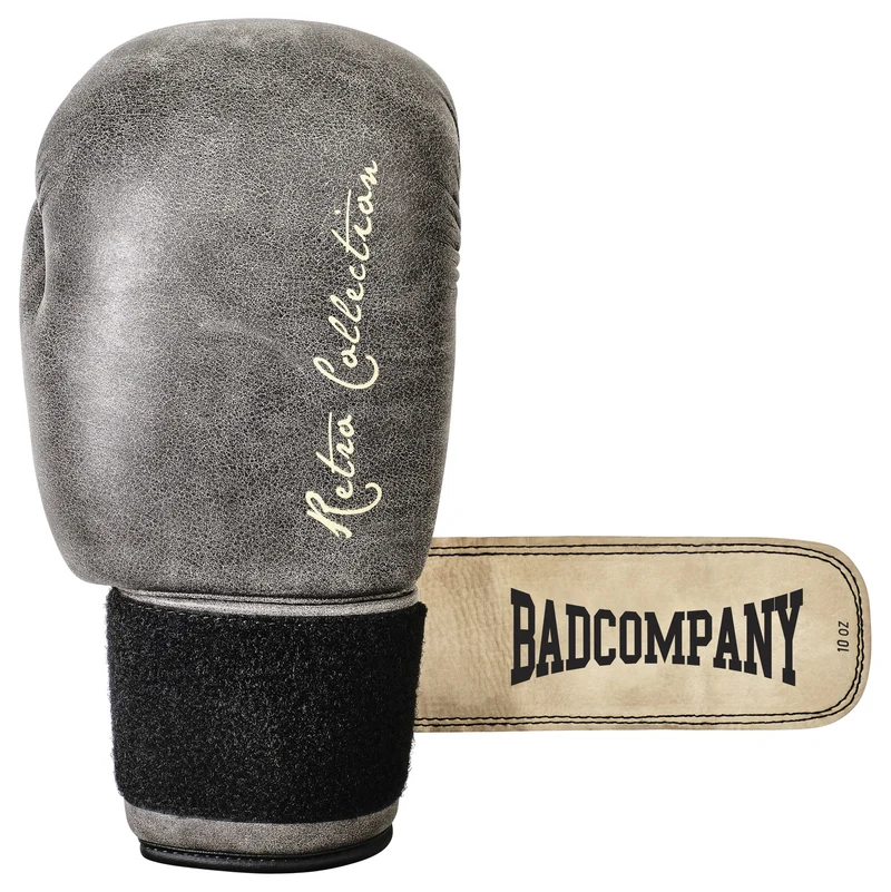 Retro Boxhandschuhe aus Rindsleder mit Belüftungssystem
