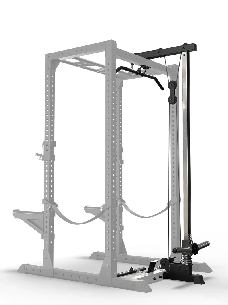 R7 Latzug- & Ruderstation Anbau für Power Racks