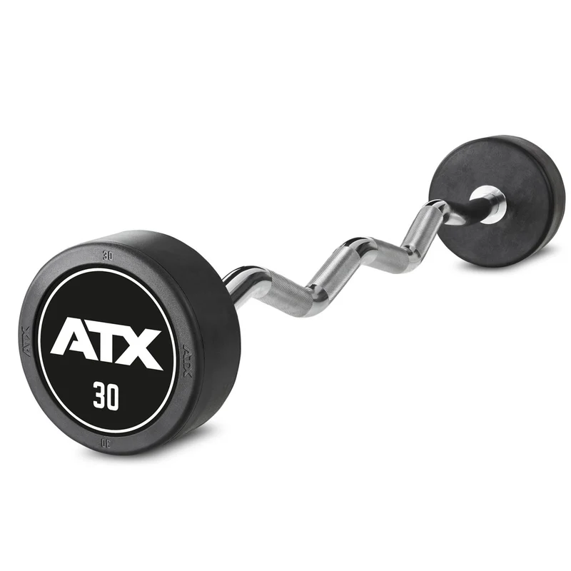 SZ-Kompakthanteln PRO Style gummiert - 10 bis 50 kg - mit ATX Logo
