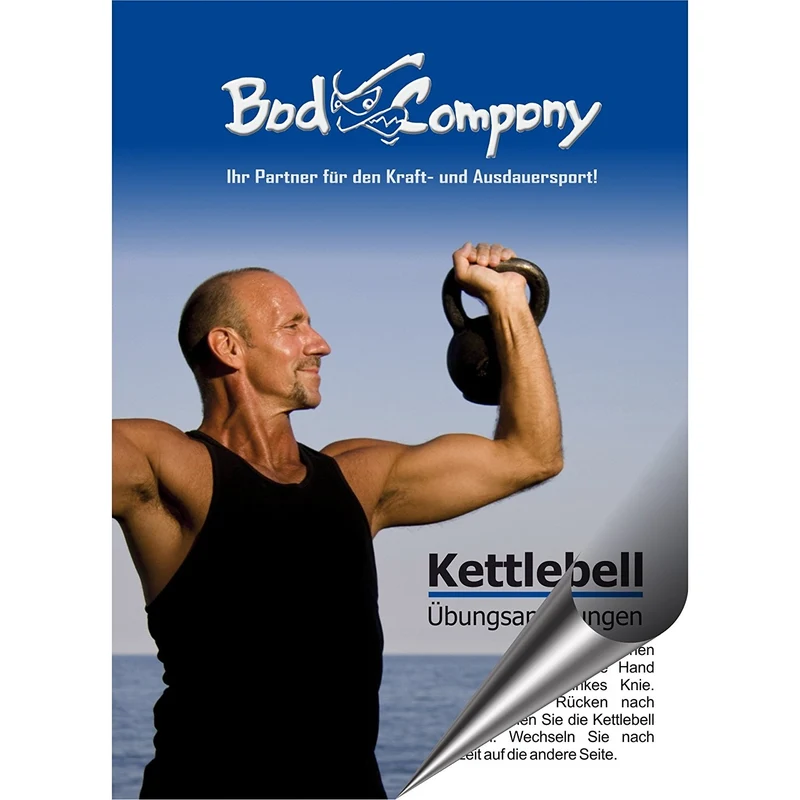 Kettlebell aus Kunststoff 14 kg