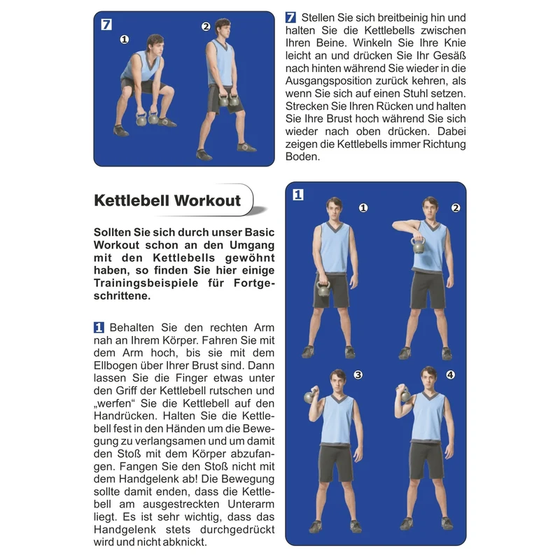 Kettlebell aus Kunststoff 2 kg