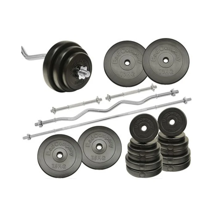 SZ- und Langhantelstangen Komplett-Set 90,5 Kg