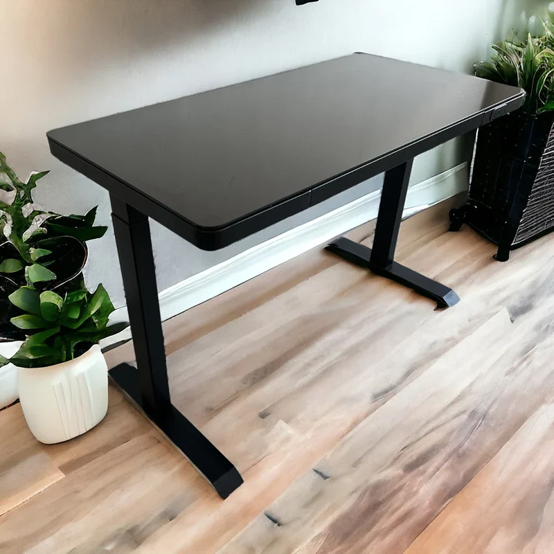 LifeSpan TR1200-Power Treadmill Desk with Glass Standing Desk and Smart Console SC130