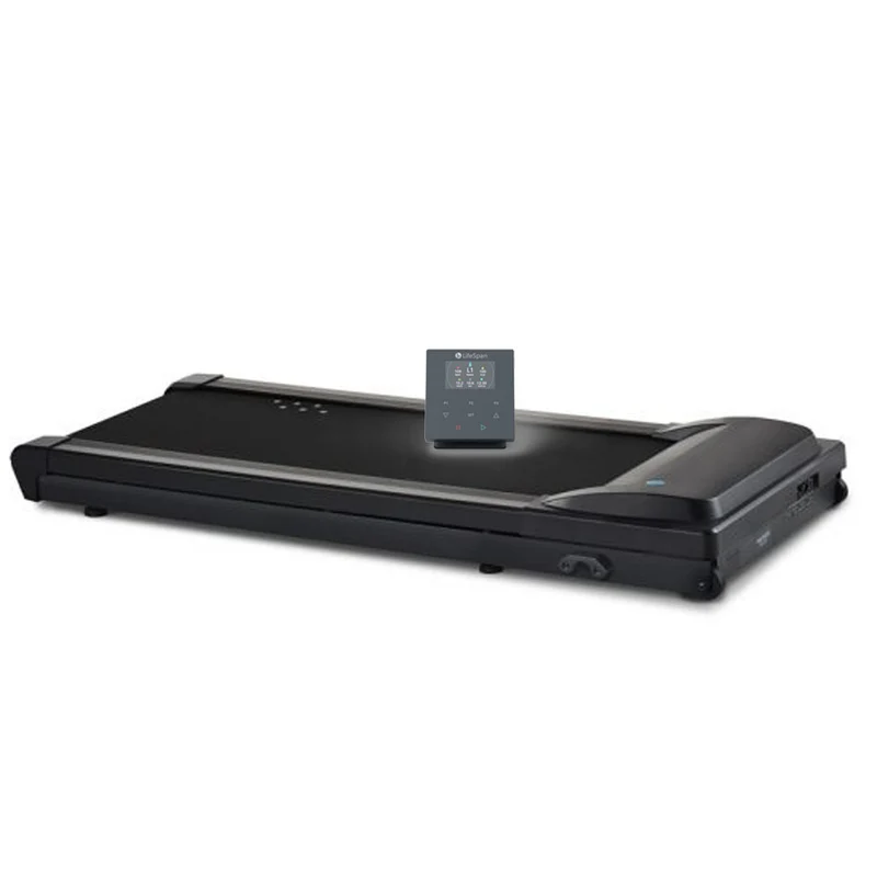 LifeSpan TR5000 Power Treadmill Desk with Glass Standing Desk and Smart Console SC130
