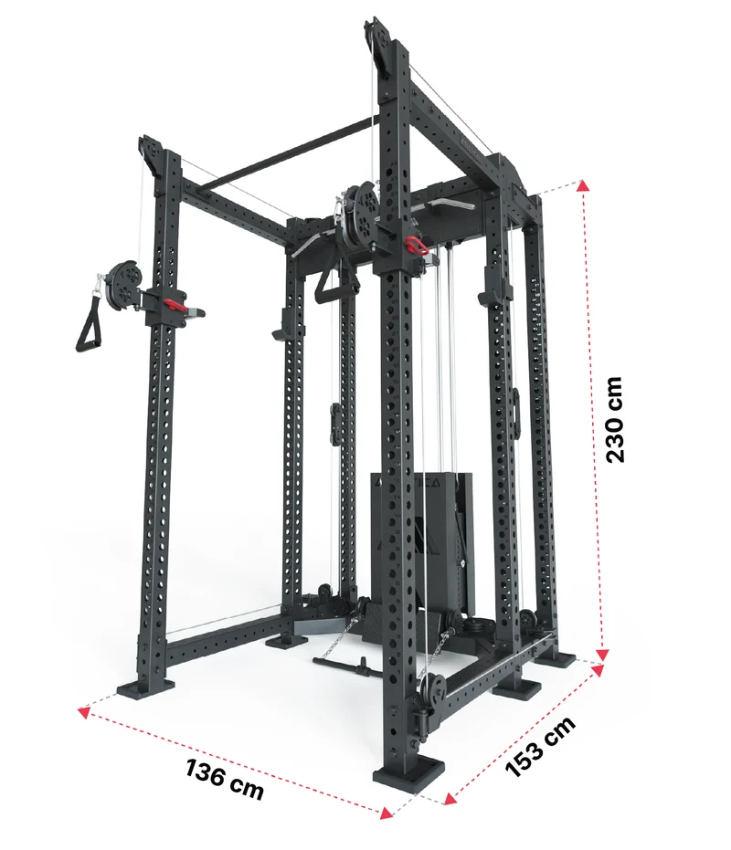 R8 Alpha | Power Rack | Colored