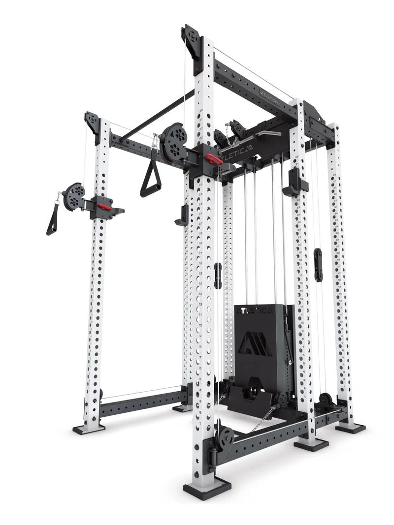 R8 Alpha | Power Rack | Weiß